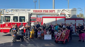 5.1K views · 73 reactions | Ark & Olive would like to send a special thank you to the Vernon Fire/Ems Department for coming to visit us! The kids got to listen about fire safety, and we’re so grateful! Here is a sneak peek of this precious day. | Ark & Olive Academy | Facebook
