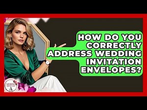 How Do You Correctly Address Wedding Invitation Envelopes? - Wedding Trends Now