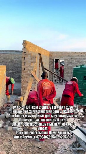 Superstructure Completed in 5 Days!