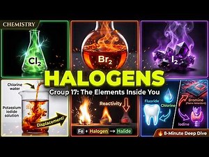 Group 7 - The Halogens: Properties of Matter | Chemistry Explained