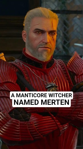 A Manticore Witcher Named Merten - The WItcher 3
