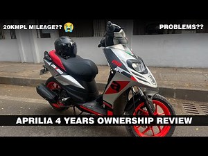 Aprilia Ownership Review - 4 years + 23000 Kilometer!!