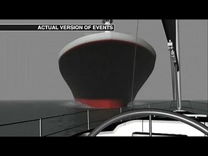 Collision Between Sailing Yacht and Container Vessel