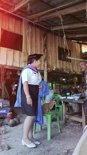 #CapCut #ปริญญาใบแรกของพ่อ ภูมิใจน่าแล