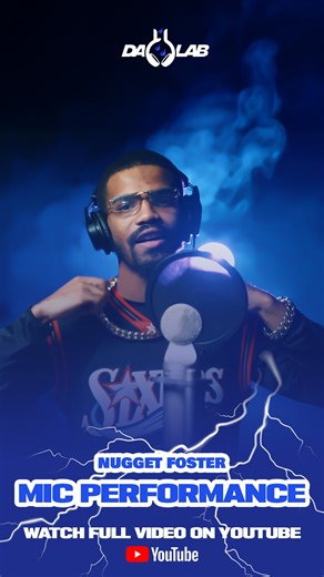 DA LAB ENTERTAINMENT 🥼🔥 on Instagram: "Da Lab Presents Nugget Foster “Traderjoes” l Da Lab Live MIC Performance Full Video Out Now On YouTube 👨🏾‍🔬🎶 LINK IN BIO🔗 FOLLOW @dalabentmt 🧪 #freestyle #micperformance"