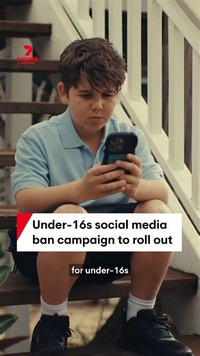 A new ad campaign for Australia's under-16s social media ban is about to be launched to help explain the policy to children and parents. #socialmedia #socialmediaban #auspol #children #parents | 7NEWS Sydney