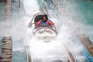 2 taken to hospital after Six Flags Great Adventure log flume mishap