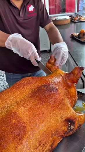 Yummy Crispy Roasted Pork