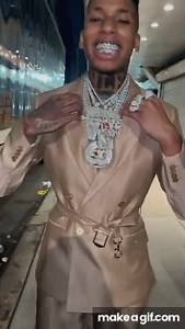 Nle Choppa's suit 🤵 on Make a GIF
