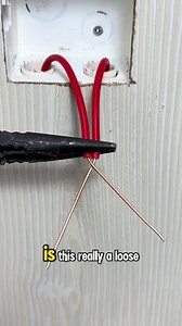 Is this really a loose electrical connection that easily causes fires #electrian #electricaltech #plumber #plumbing #plumbers #plumbinglife #construction #electrician #plumbersofinstagram #plumberslife #heating #hvac #contractor #tools #plumbingservices #plumberlife #carpenter #plumbingtools #worldplumbers #tradesman #draincleaning #bathroom #home #plumbingrepair #water #waterheater #plumbingproblems #builder #emergencyplumber #localplumber #renovation #drainage #fypシ #foryoupageシ | MIMON DIY Sh