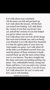 Let’s talk about your comeback #stephaniebennetthenry #reels #reelsvideoシ #reelsfypシ | Stephanie Bennett-Henry