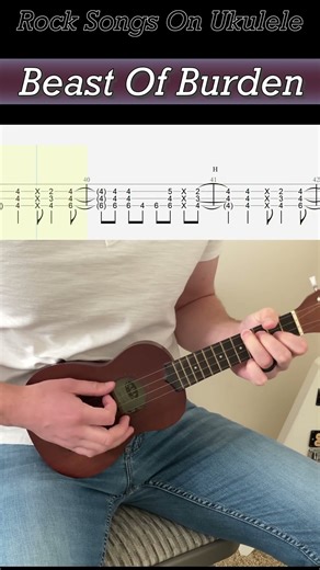 Beast Of Burden Ukulele Tab