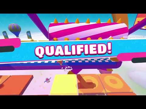 Skelly Bones Skin Fall Guys Gameplay