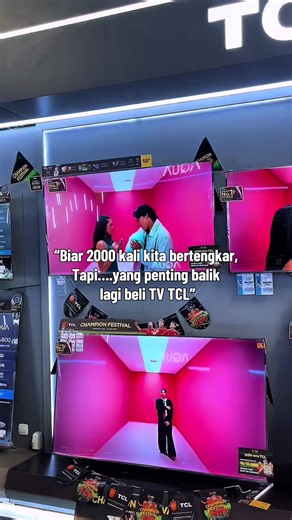 Beli TV TCL di AIO STORE BANDUNG — Nobar Seru Bareng Tim Fatqeel