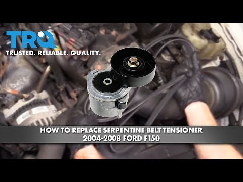 How to Replace Serpentine Belt Tensioner 2004-08 Ford F-150