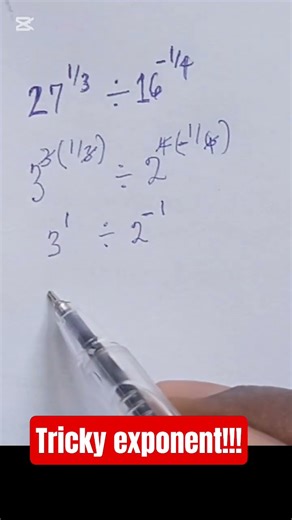 a simple but tricky exponent problem!!!