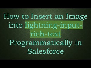 How to Insert an Image into lightning-input-rich-text Programmatically in Salesforce