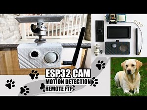 Dog Camera | ESP32CAM with PIR sensor and FTP