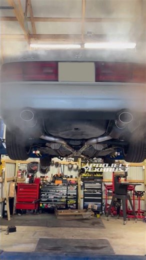 Lexus LS400 Double X-Pipe Sound Test with Revving