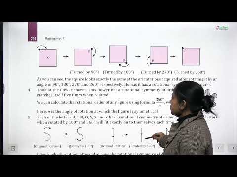 WISDOM MATHS CLASS 7 CHAPTER 16 SYMMETRY