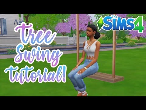 Functional Tree Swing Tutorial in The Sims 4!