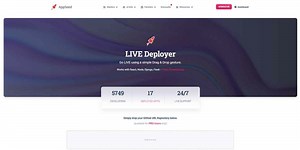 Go LIVE with Drag & Drop - React and NodeJS App