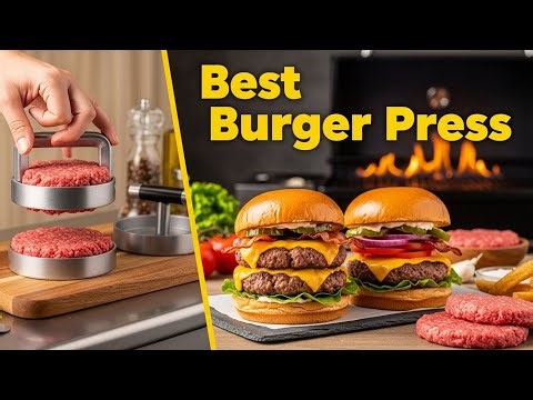 TOP 5 Best Burger Press 2025 | Don'T Buy A Burger Press Until You Watch This