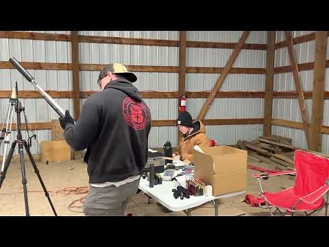 Thunder Beast FLY 45 , SICO Hybrid and Dead Air Primal on 45/70 Lever gun Shooting Hornady 410 SUBX