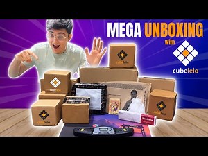 MEGA UNBOXING Rubik’s Cubes w/ ‪@Cubelelo_official‬