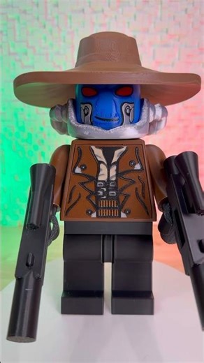3d printed Star Wars Cad bane Lego ￼#starwars #cadbane #3dprinting #bambulab #lego #viral #foryou
