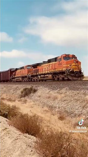 BNSF Train In California