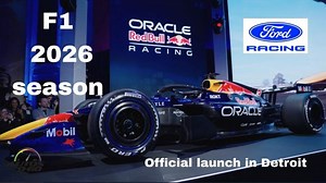 Red Bull Ford Racing 2026 F1 Launch in Detroit 🇺🇸 | Max Verstappen Unveils DM01 Power Unit | Javier Mota