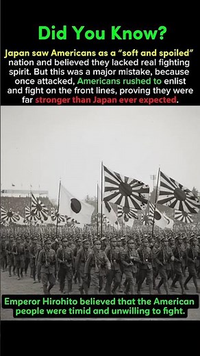 Hirohito’s Major Misjudgment of the American People #ww2 #history #usa