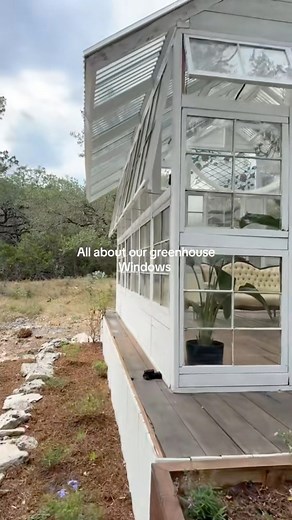 98K views · 1.9K reactions | He’s an in depth video of the windows and how they are secured and stay open! #greenhouse #thegildedglasshouse #windows #diy #howto | The gilded glasshouse - new Braunfels TX | Facebook