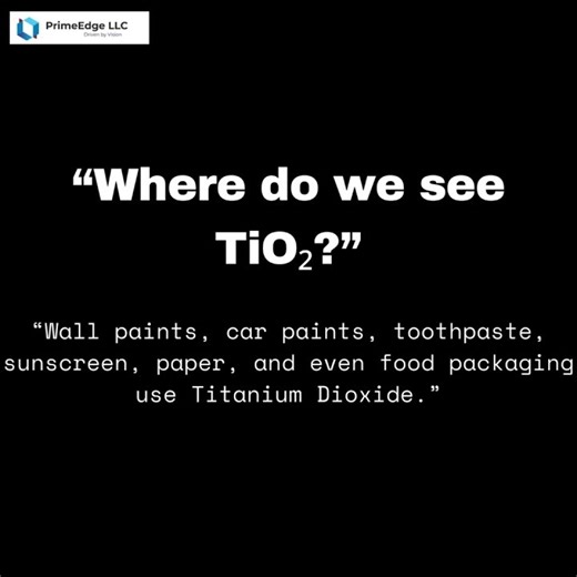 titanium dioxide #paintknowledge #education #coatingsindustry #paintindustry