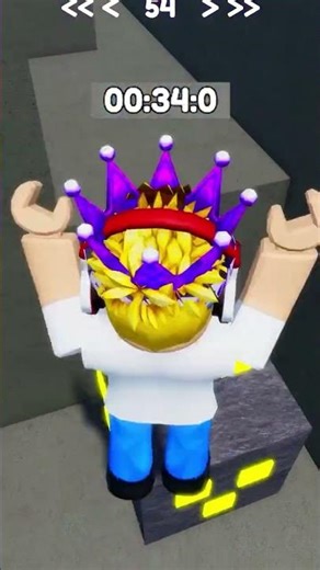 👑 50.2 Seconds Obby Speedrun - Can you do BETTER? #roblox #robloxedit #obby #obbyroblox #speedrun