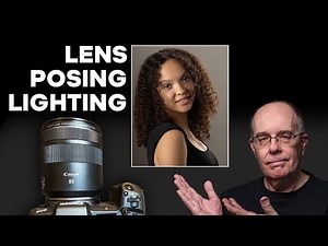 How to shoot HEADSHOTS - my top three TIPS for lenses, lighting and POSING