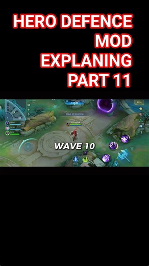 this is basically hero defence mod. #mobilelegends #phonkagressive #mlbb #trendingshorts