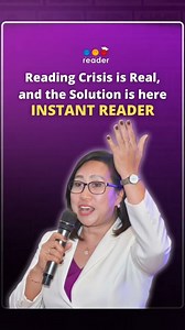 1.1K views · 21 reactions | This is a national cry for help!  85% of young learners can’t read. Share this message to reach DepEd Philippines , and let every child begin their breakthrough with 4 free Instant Reader lessons. #ReadingCrisis #EDCOM #InstantReader #StrugglingReaders | Teacher Vicki | Facebook