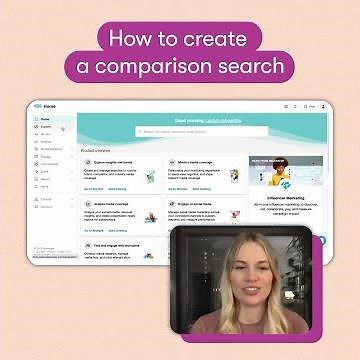 Meltwater Minute: How to create a comparison search