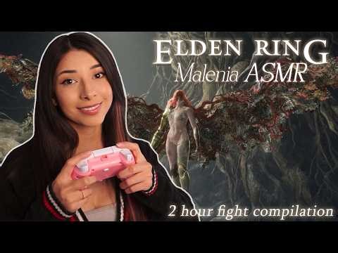 Malenia Fight Compilation to relax to: The Hardest Boss Fight in ASMR