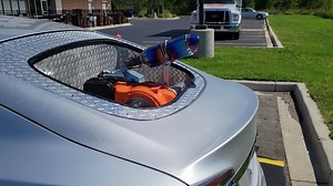 A small modification allowed Tesla Model S to travel 1,600 miles without charging