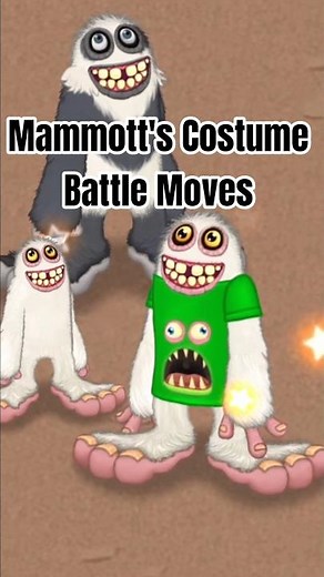 MSM My Singing Monsters Mammott Moves #mysingingmonsters #singingmonsters #mammott