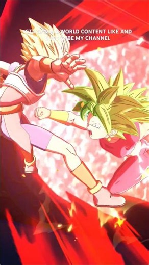 Dragonball Kefla vs cabba kelfa use special move for Finish #viral #dbl #youtubeshorts #supersaiyan