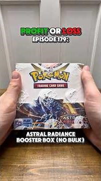 Opening an Astral Radiance Booster Box! (No Bulk) - Profit or Loss Episode 179
