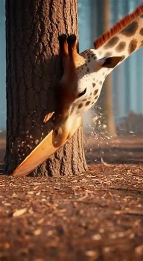 The Wildest Logging Crew Ever 🦒🪓🐒⚙️😼🌲