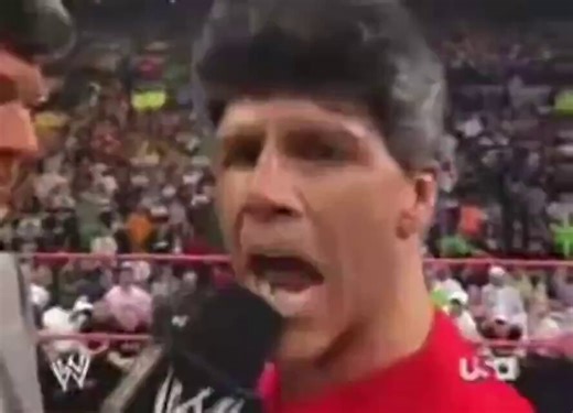 Remember when Triple H dressed as Vince McMahon screamed ‘STOP IIITTT’ at Shawn Michaels dressed as Shane McMahon… 😂 DX was pure madness 🔥🤣