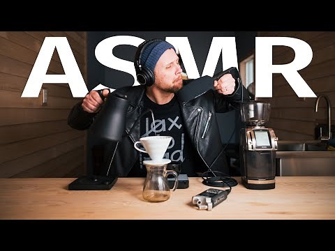 Pour Over Coffee ASMR - What Does Brewing Coffee Sound Like? ( No Talking - Sounds Only )