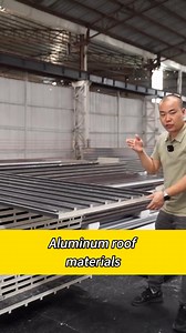 249K views · 1.3K reactions | A They are made of double-layer aluminum #roof #canopy #materials #aluminum | Aluminumjob3 | Facebook