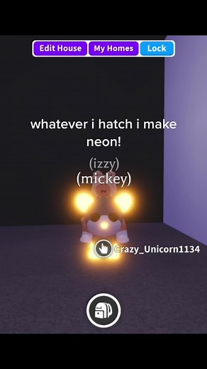 Neon Ant Transformation in Roblox Adopt Me